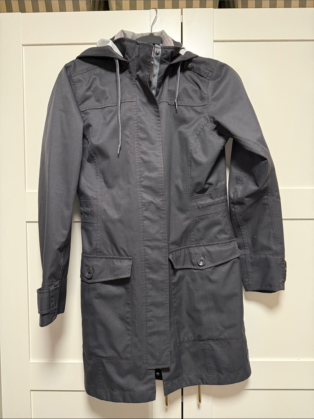 MEC Black Hooded Utility Jacket